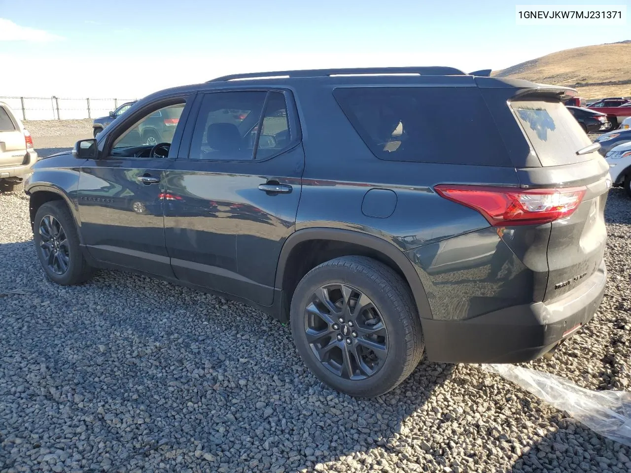 2021 Chevrolet Traverse Rs VIN: 1GNEVJKW7MJ231371 Lot: 76996944