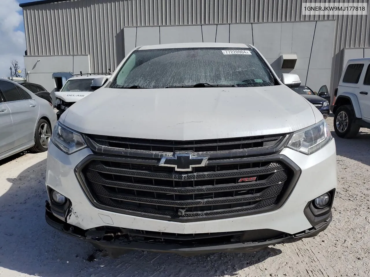 2021 Chevrolet Traverse Rs VIN: 1GNERJKW9MJ177818 Lot: 77220904