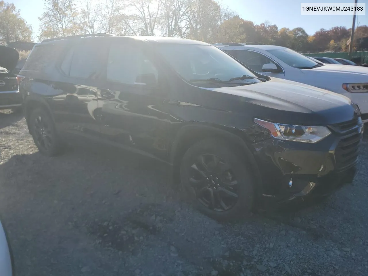 2021 Chevrolet Traverse Rs VIN: 1GNEVJKW0MJ243183 Lot: 77839764