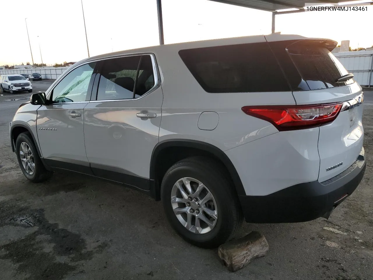 2021 Chevrolet Traverse Ls VIN: 1GNERFKW4MJ143461 Lot: 80290874