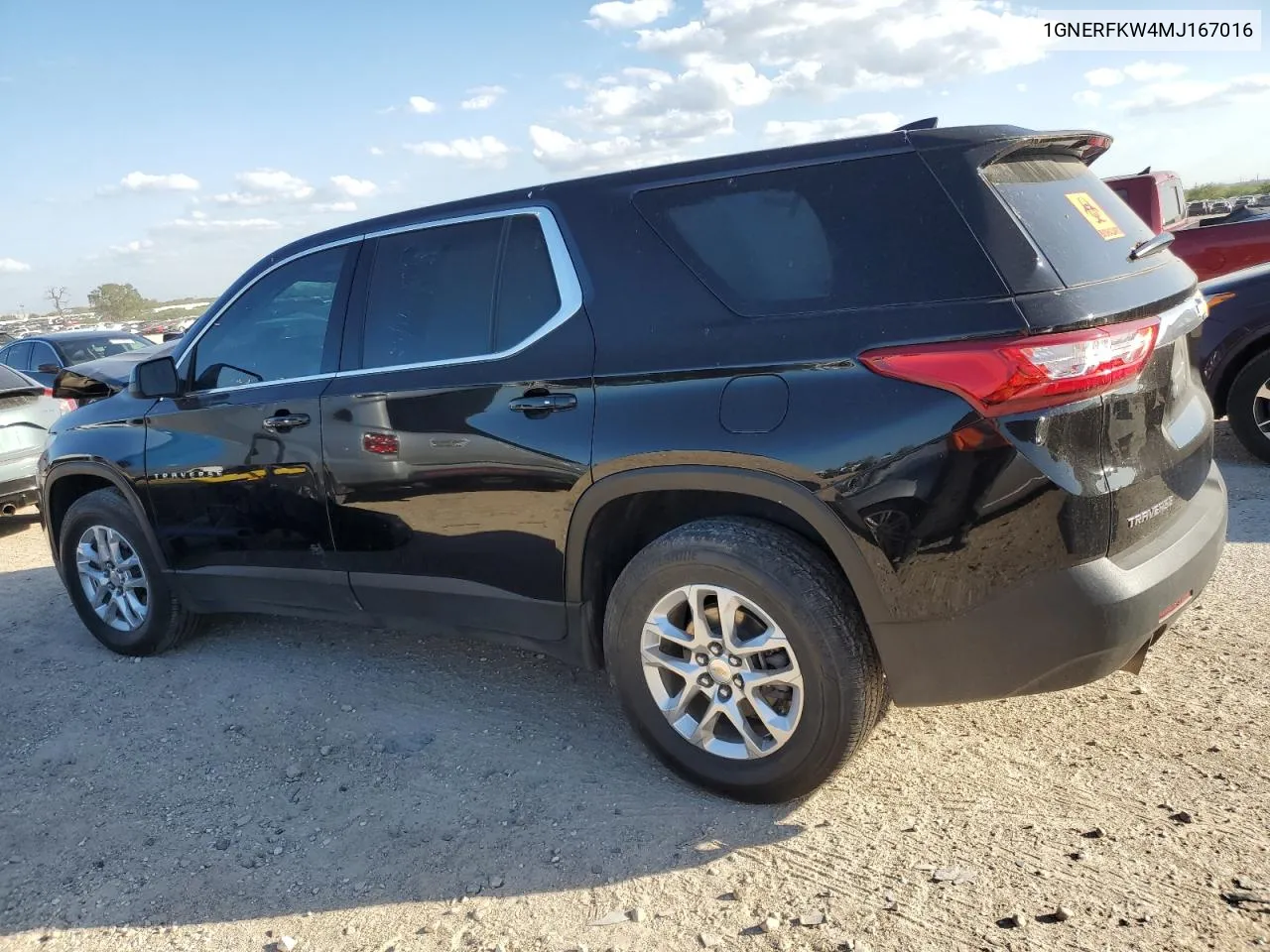 2021 Chevrolet Traverse Ls VIN: 1GNERFKW4MJ167016 Lot: 80395674