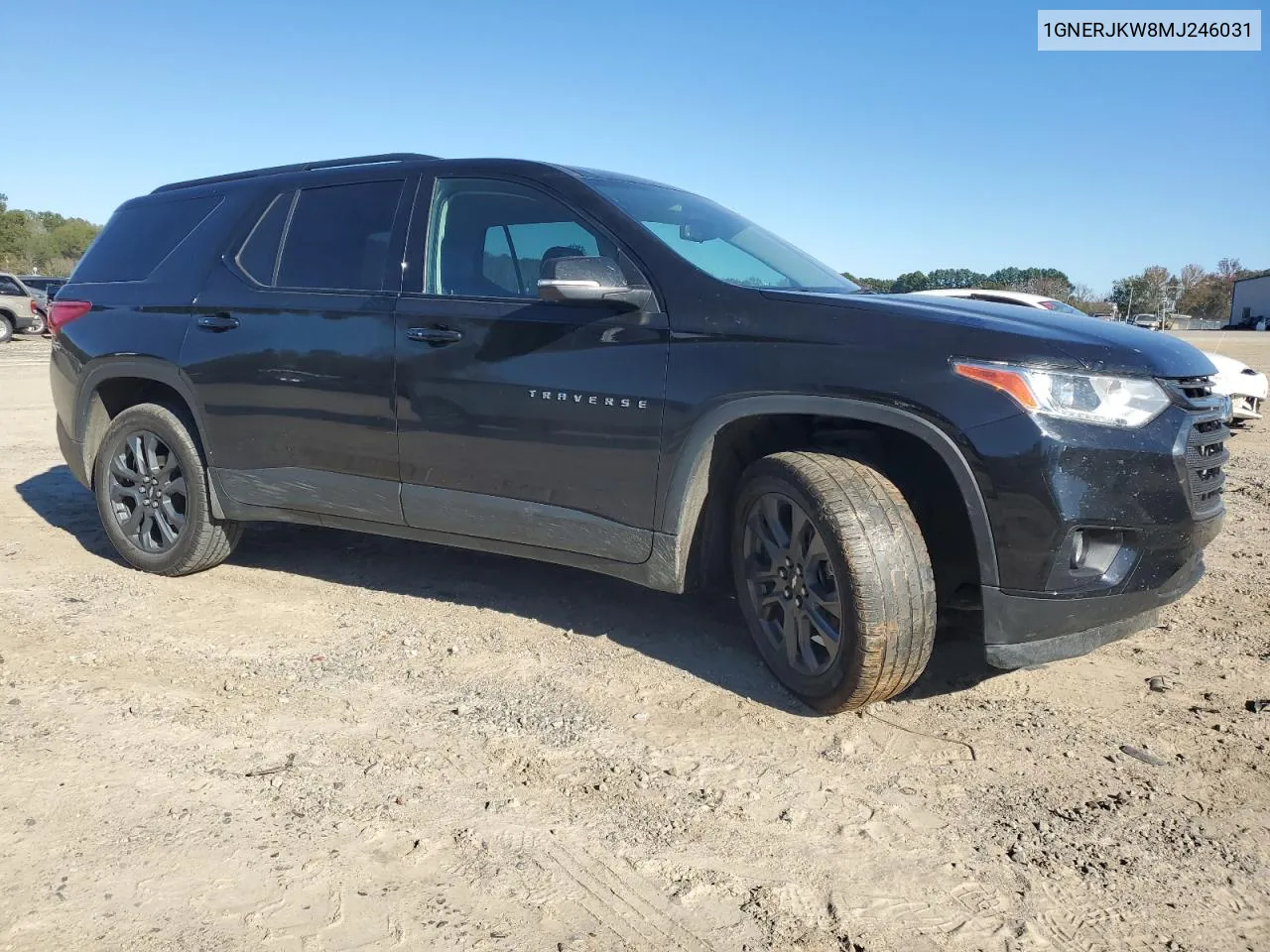 2021 Chevrolet Traverse Rs VIN: 1GNERJKW8MJ246031 Lot: 80468954