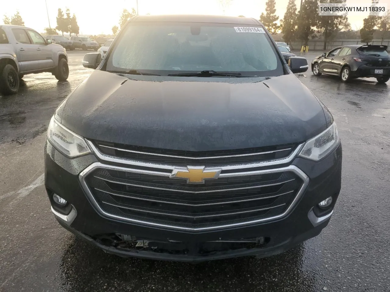 2021 Chevrolet Traverse Lt VIN: 1GNERGKW1MJ118393 Lot: 81099164