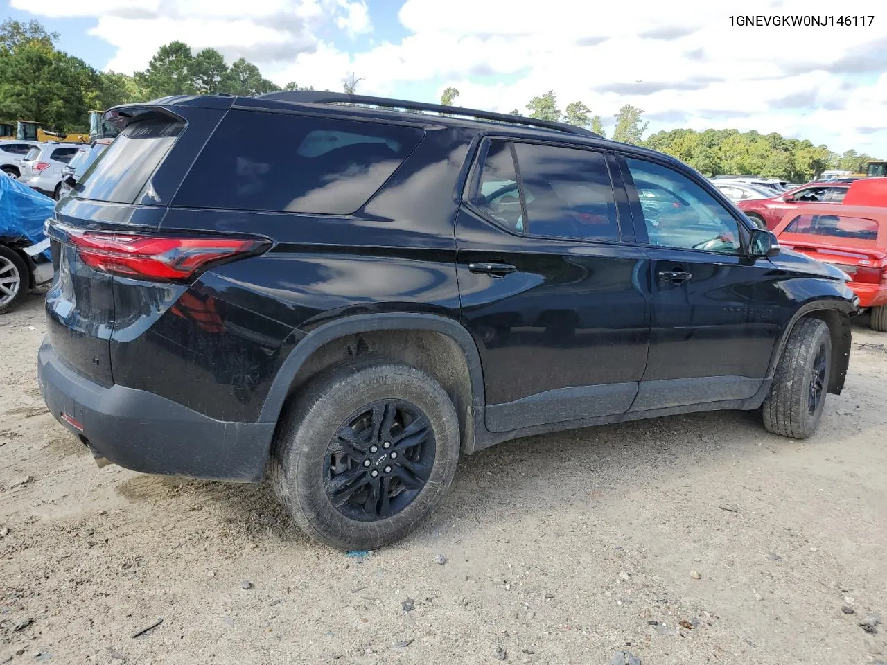 2022 Chevrolet Traverse Lt VIN: 1GNEVGKW0NJ146117 Lot: 62207174