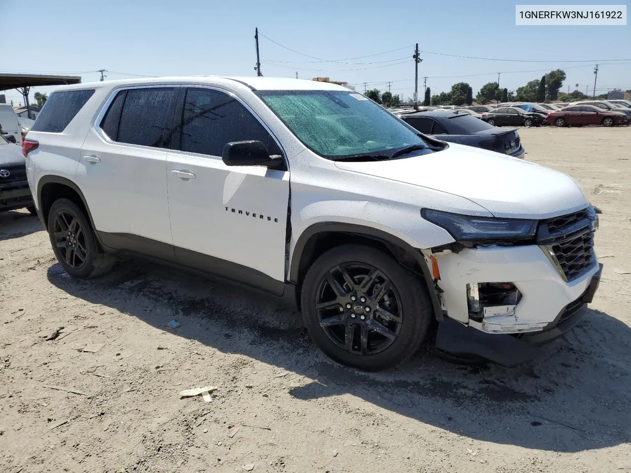 2022 Chevrolet Traverse Ls VIN: 1GNERFKW3NJ161922 Lot: 70871894