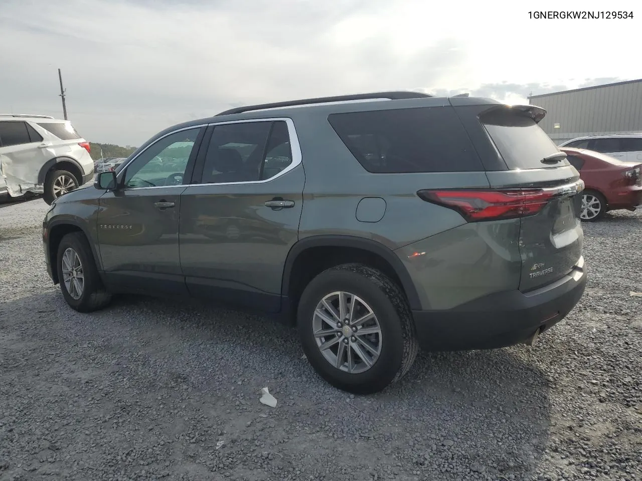 2022 Chevrolet Traverse Lt VIN: 1GNERGKW2NJ129534 Lot: 71181644