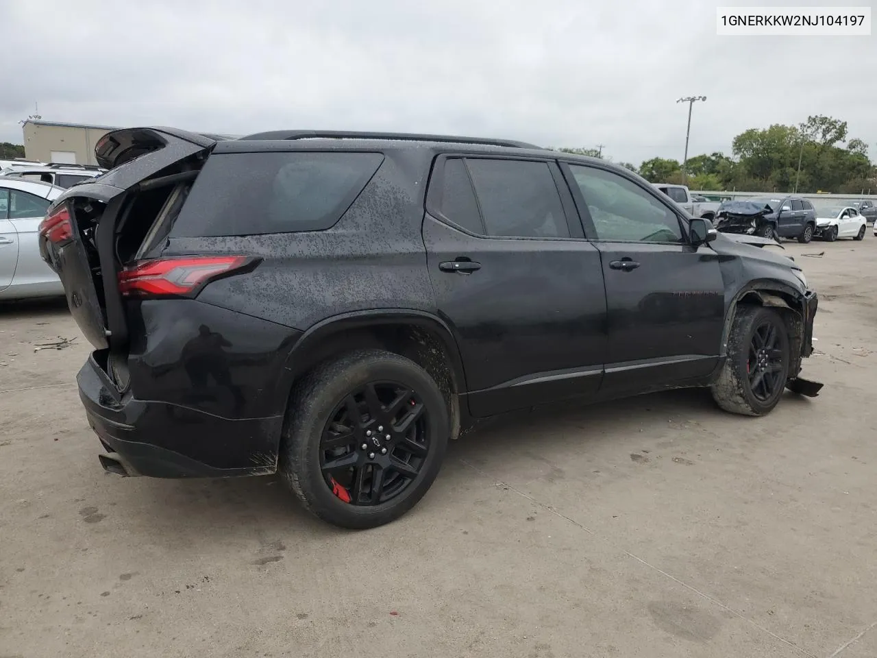 2022 Chevrolet Traverse Premier VIN: 1GNERKKW2NJ104197 Lot: 71383014