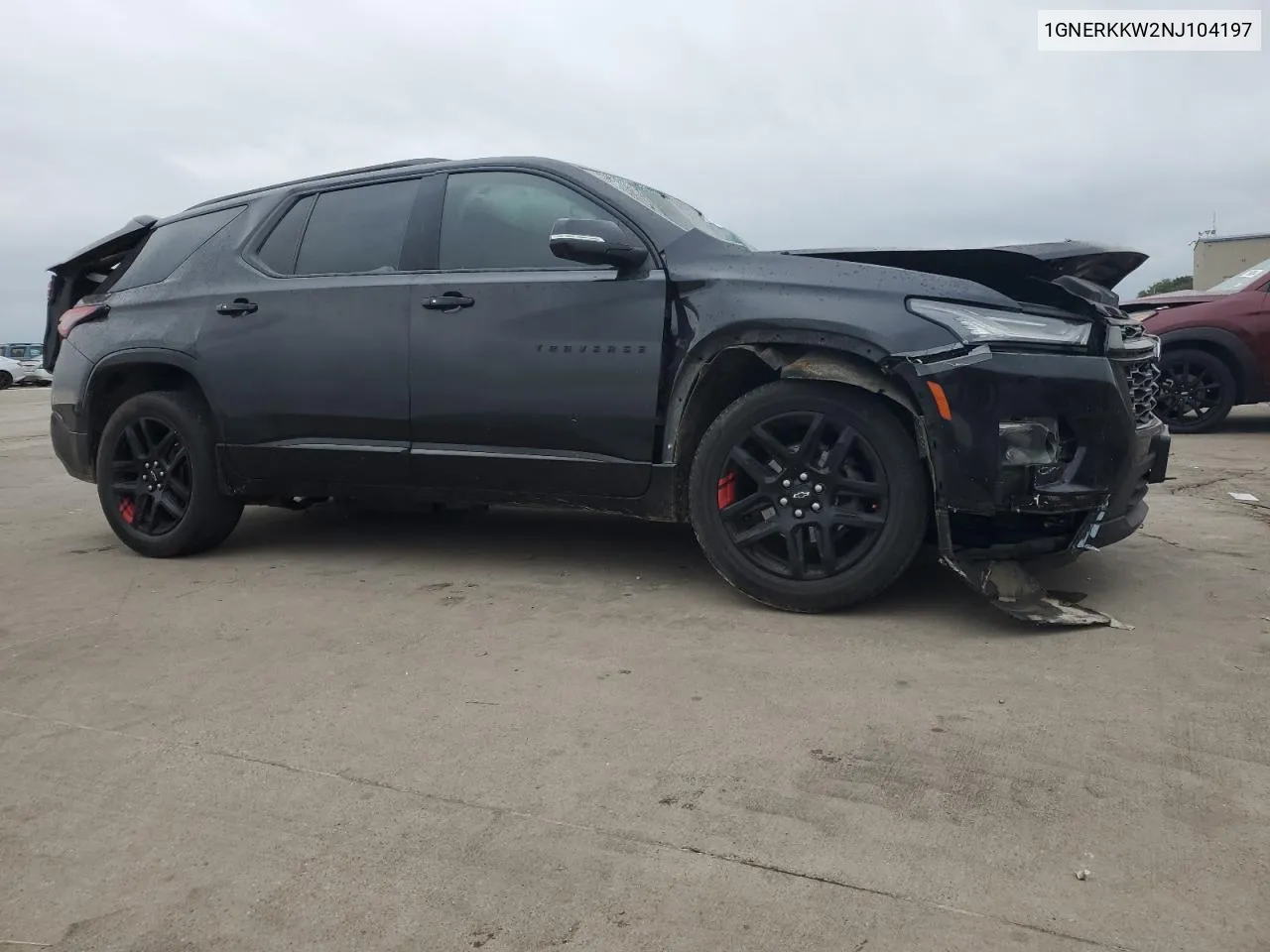 2022 Chevrolet Traverse Premier VIN: 1GNERKKW2NJ104197 Lot: 71383014