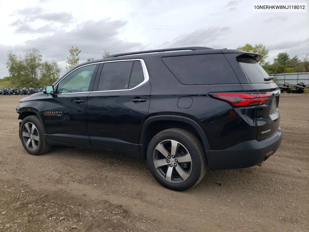 2022 Chevrolet Traverse Lt VIN: 1GNERHKW8NJ118012 Lot: 73363154