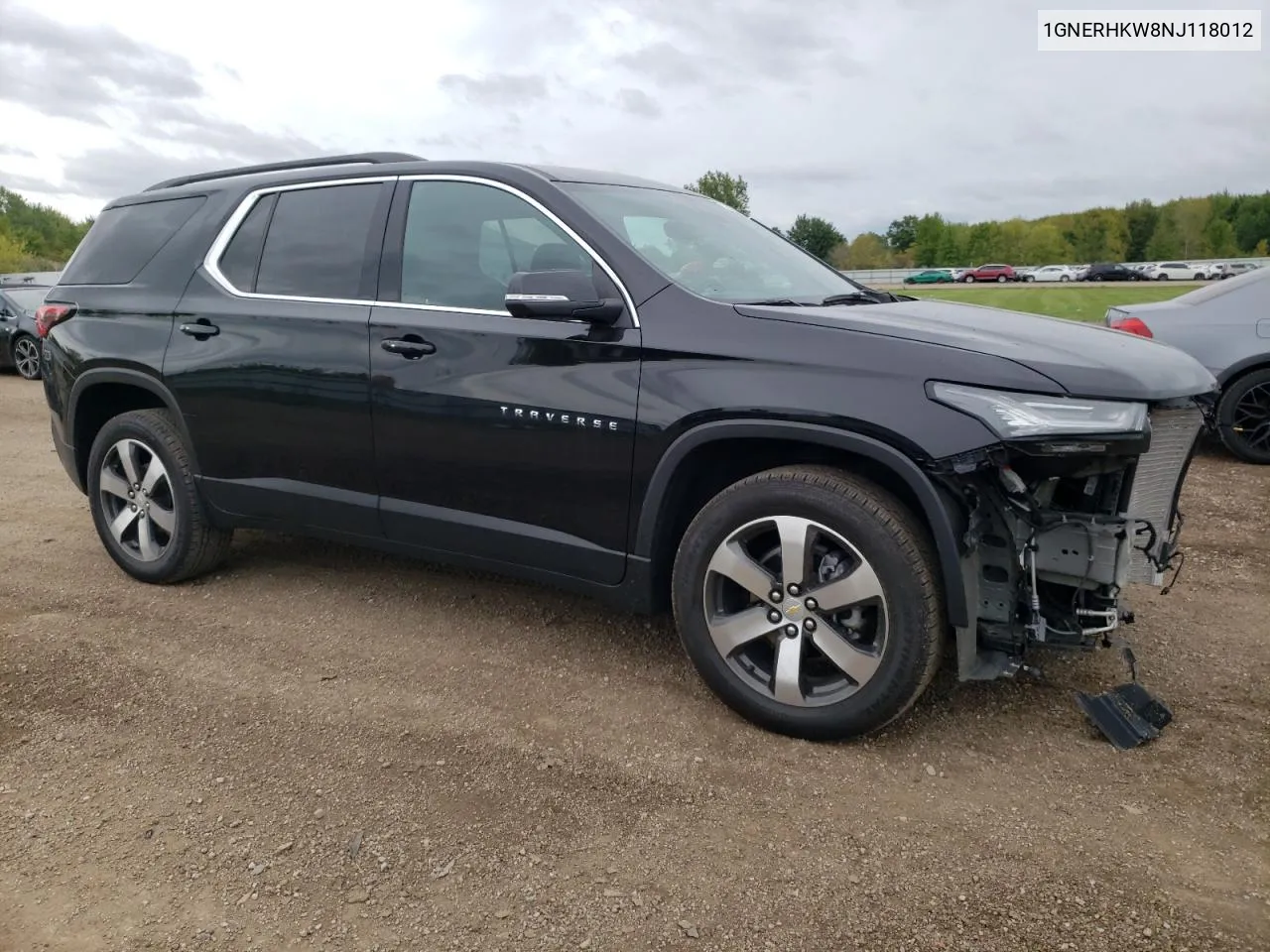 2022 Chevrolet Traverse Lt VIN: 1GNERHKW8NJ118012 Lot: 73363154