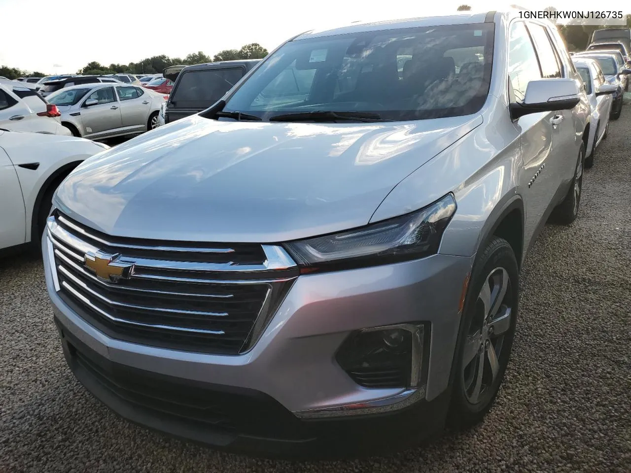 2022 Chevrolet Traverse Lt VIN: 1GNERHKW0NJ126735 Lot: 74347244