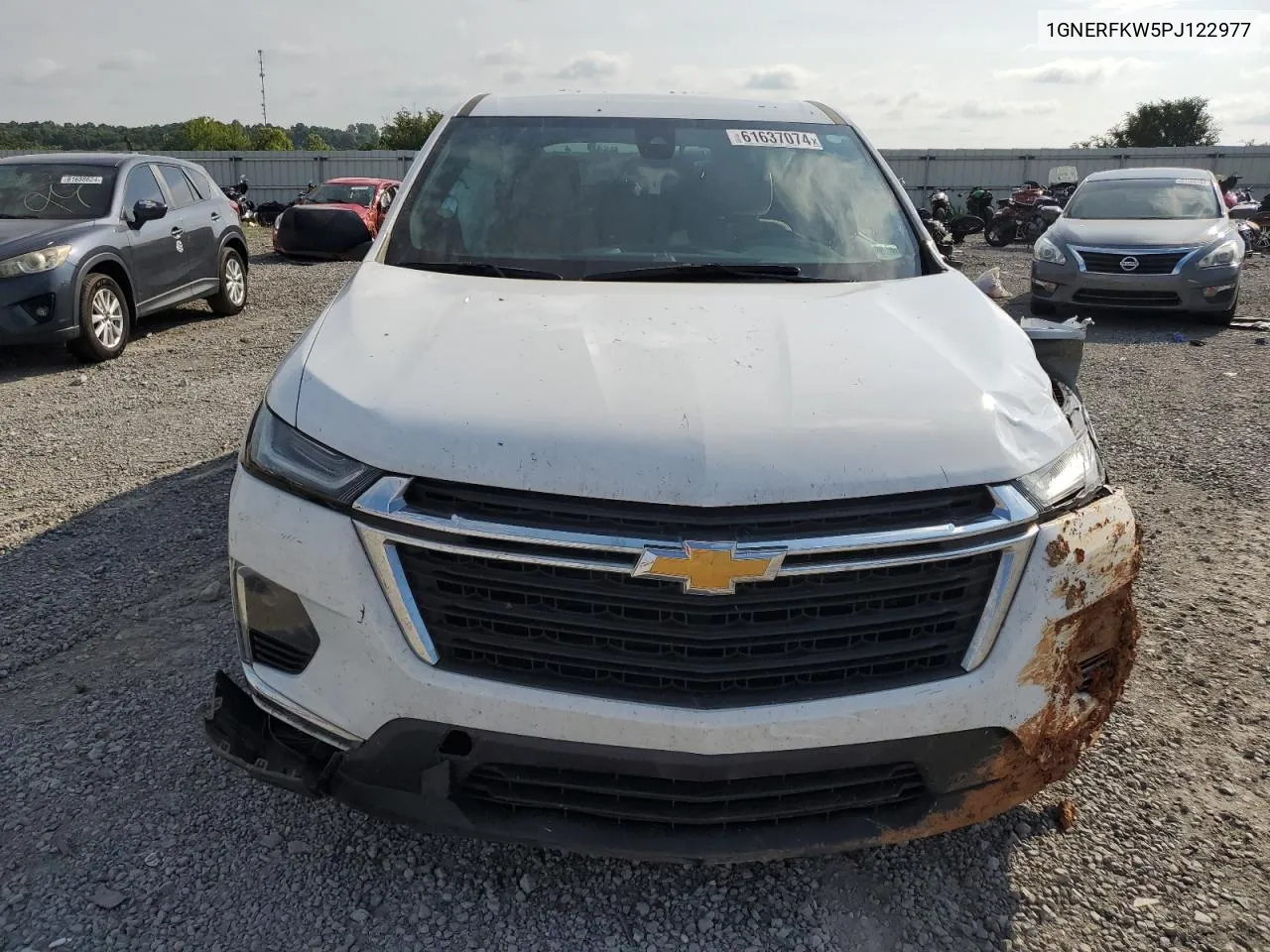 2023 Chevrolet Traverse Ls VIN: 1GNERFKW5PJ122977 Lot: 61637074