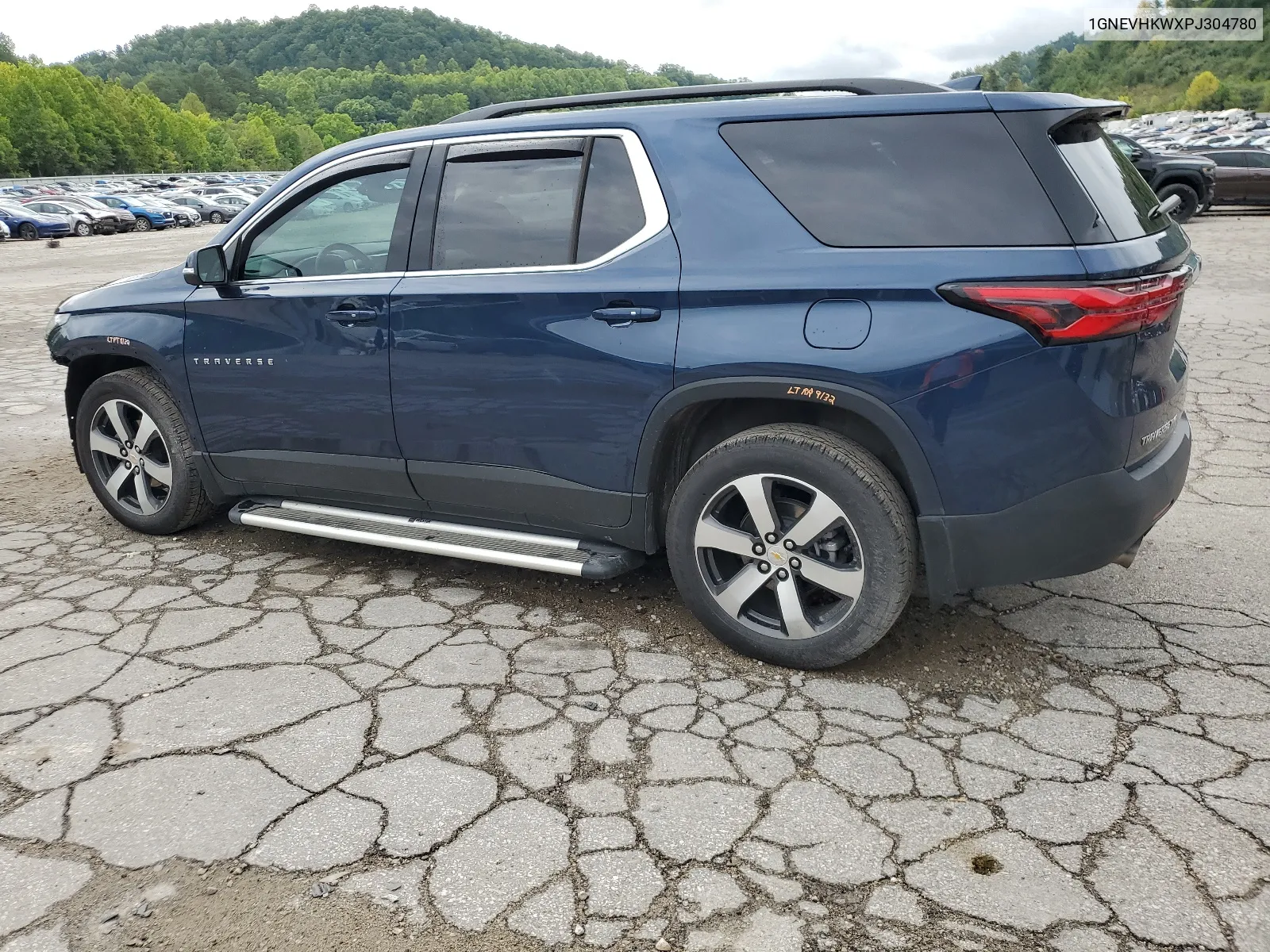 2023 Chevrolet Traverse Lt VIN: 1GNEVHKWXPJ304780 Lot: 63141424