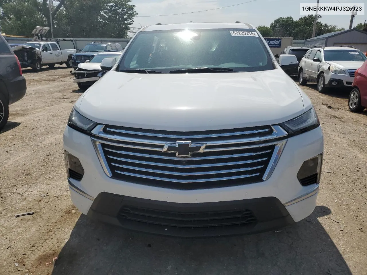 2023 Chevrolet Traverse Premier VIN: 1GNERKKW4PJ326923 Lot: 63225314