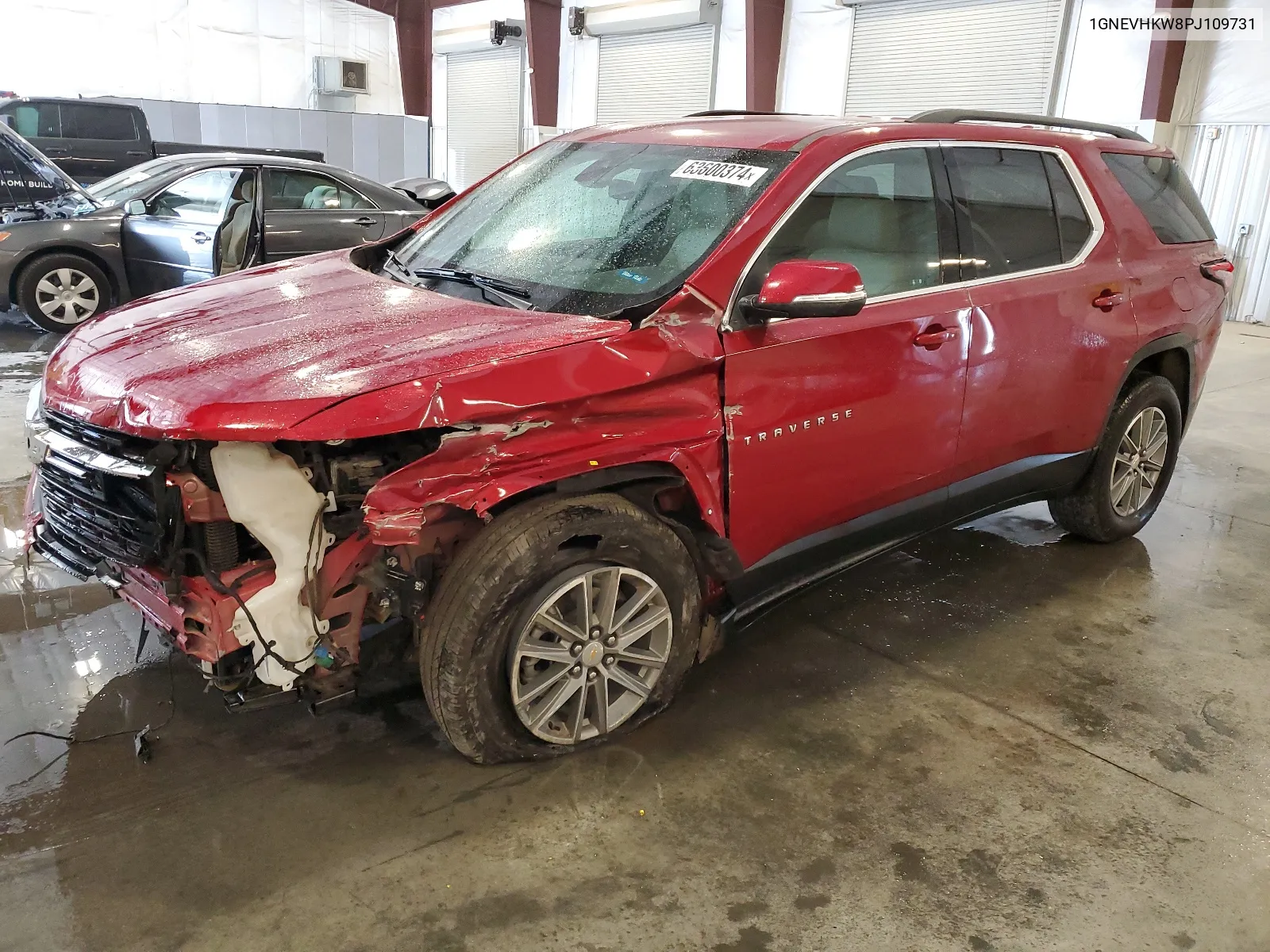 2023 Chevrolet Traverse Lt VIN: 1GNEVHKW8PJ109731 Lot: 63600374