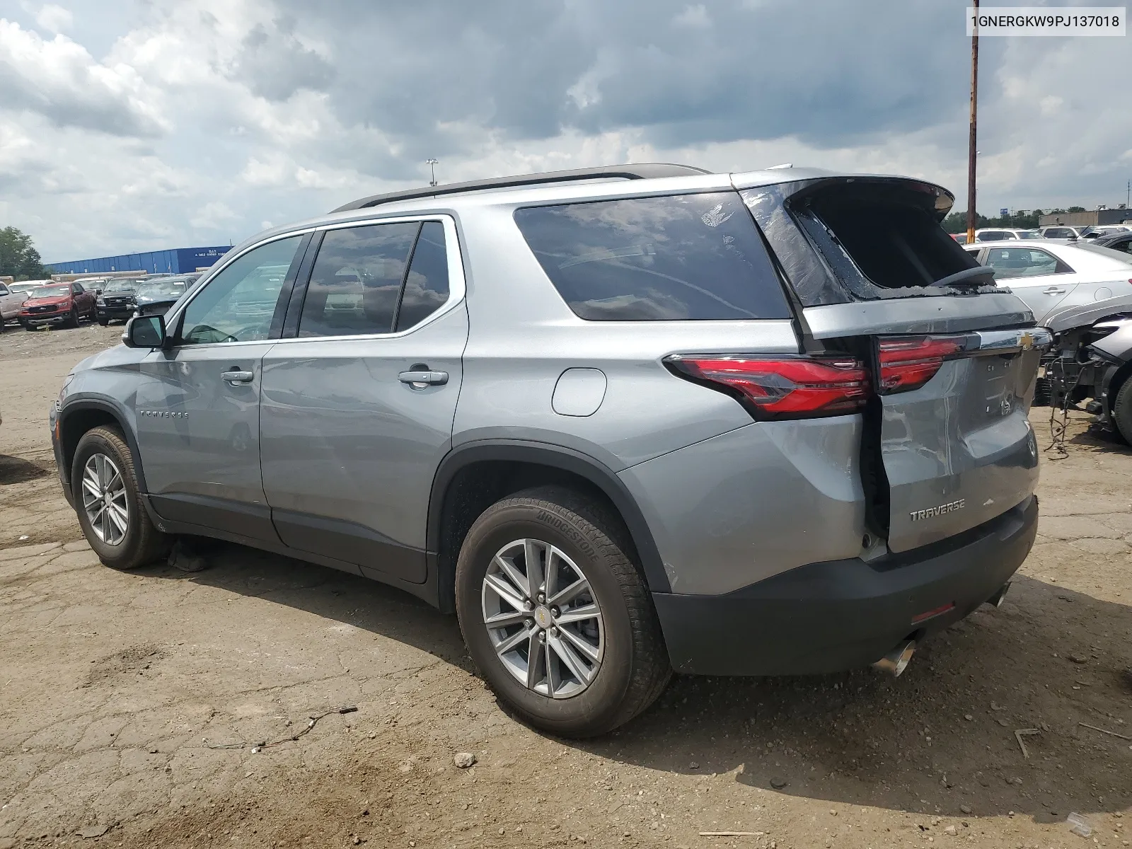 2023 Chevrolet Traverse Lt VIN: 1GNERGKW9PJ137018 Lot: 63887944