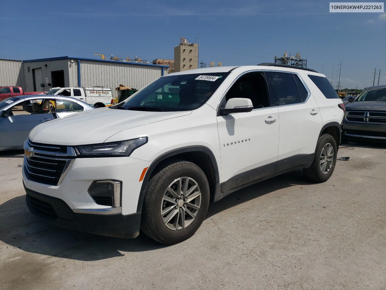 2023 Chevrolet Traverse Lt VIN: 1GNERGKW4PJ221263 Lot: 64709504