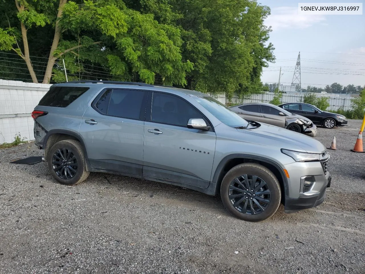 2023 Chevrolet Traverse Rs VIN: 1GNEVJKW8PJ316997 Lot: 64855144