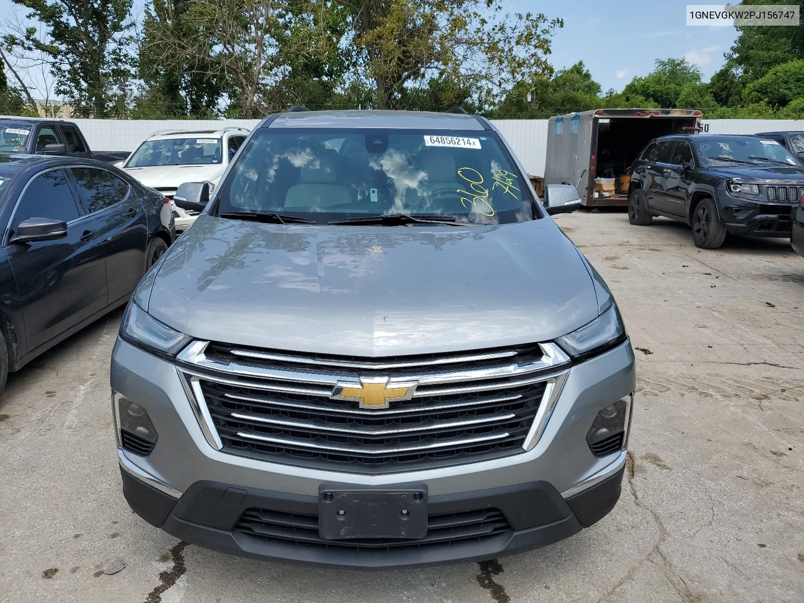 2023 Chevrolet Traverse Lt VIN: 1GNEVGKW2PJ156747 Lot: 64856214