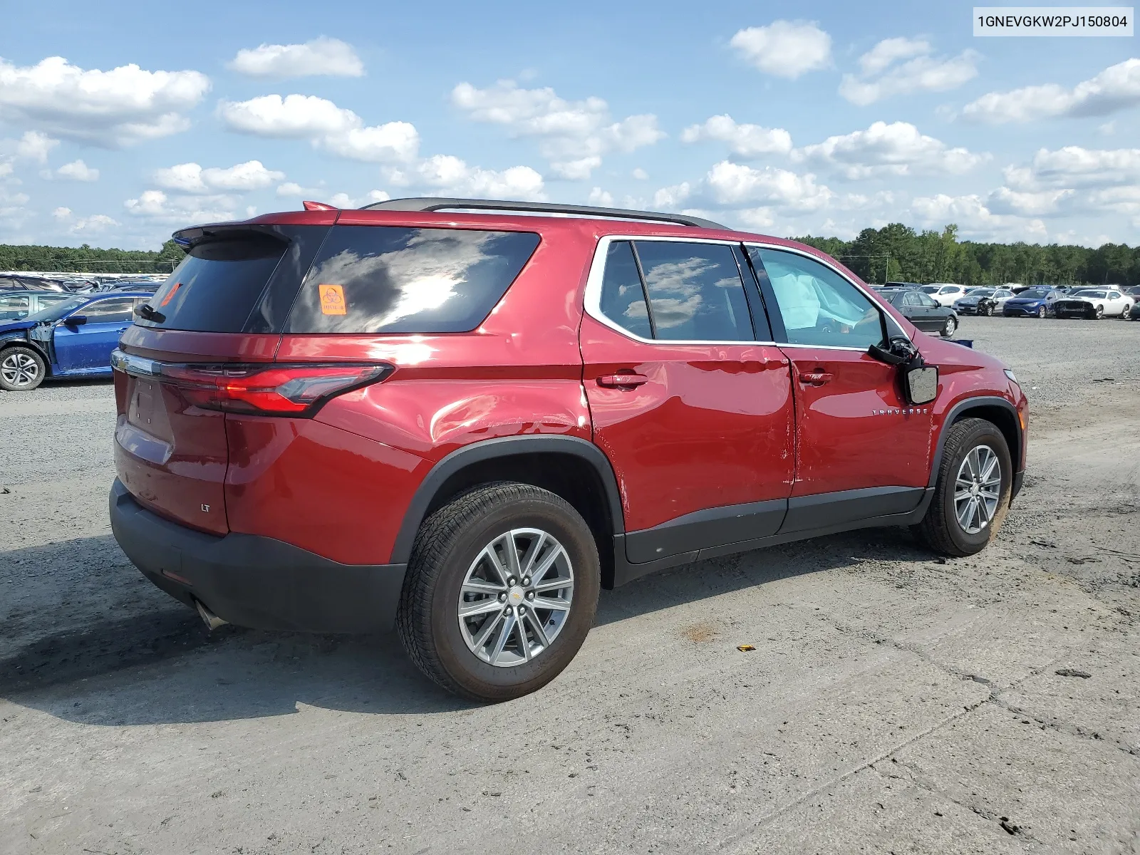 1GNEVGKW2PJ150804 2023 Chevrolet Traverse Lt