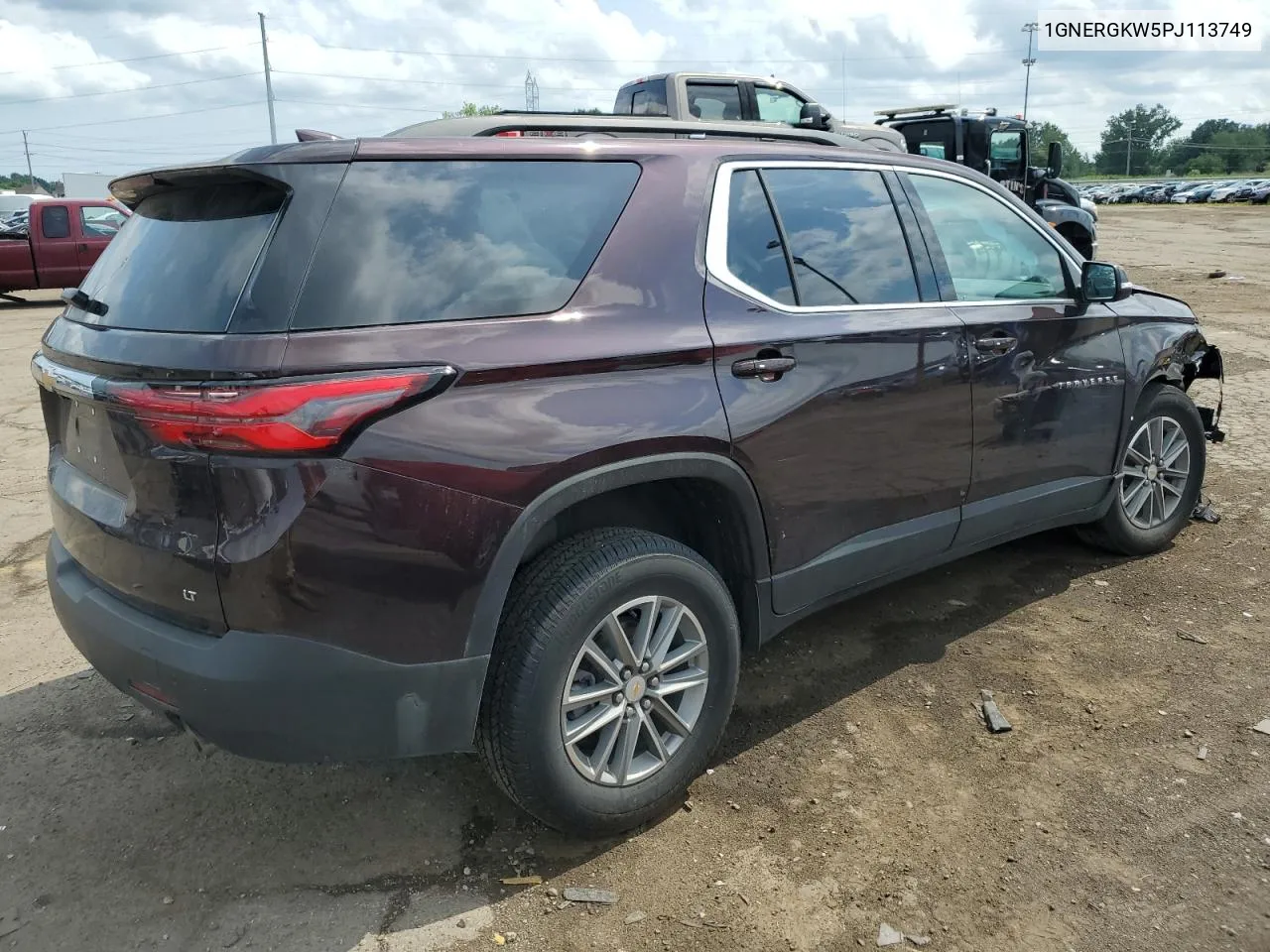 2023 Chevrolet Traverse Lt VIN: 1GNERGKW5PJ113749 Lot: 65637594