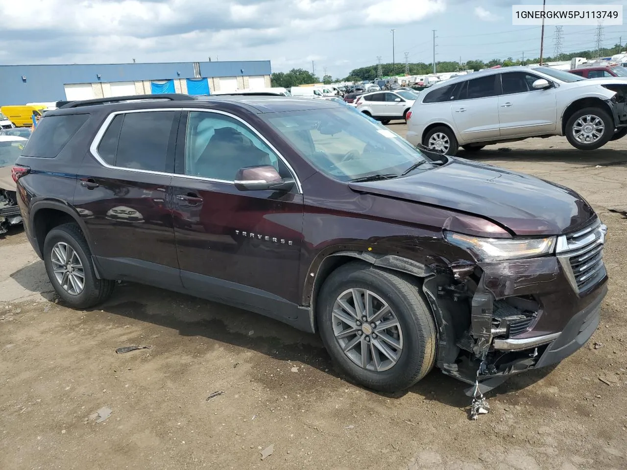 2023 Chevrolet Traverse Lt VIN: 1GNERGKW5PJ113749 Lot: 65637594