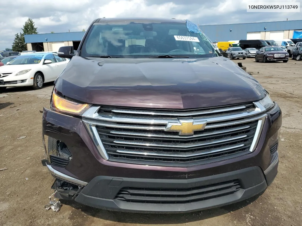 2023 Chevrolet Traverse Lt VIN: 1GNERGKW5PJ113749 Lot: 65637594