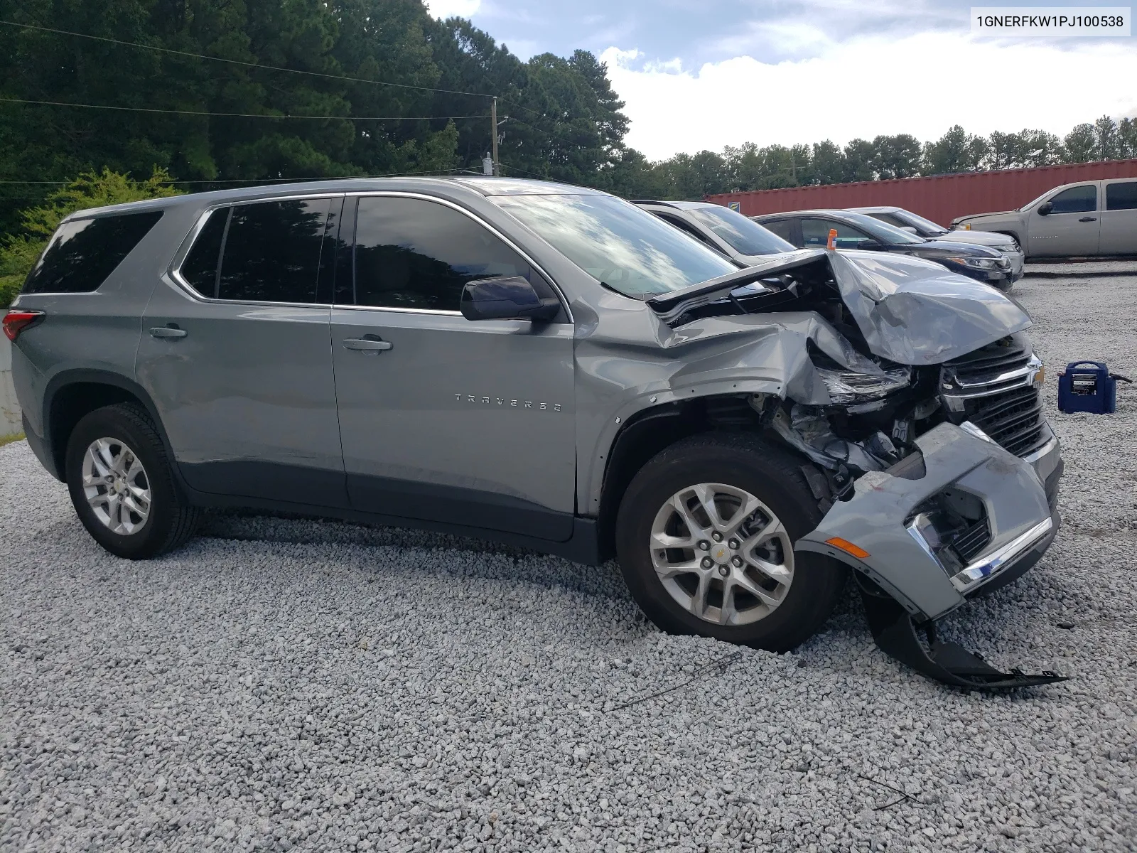 2023 Chevrolet Traverse Ls VIN: 1GNERFKW1PJ100538 Lot: 65822114