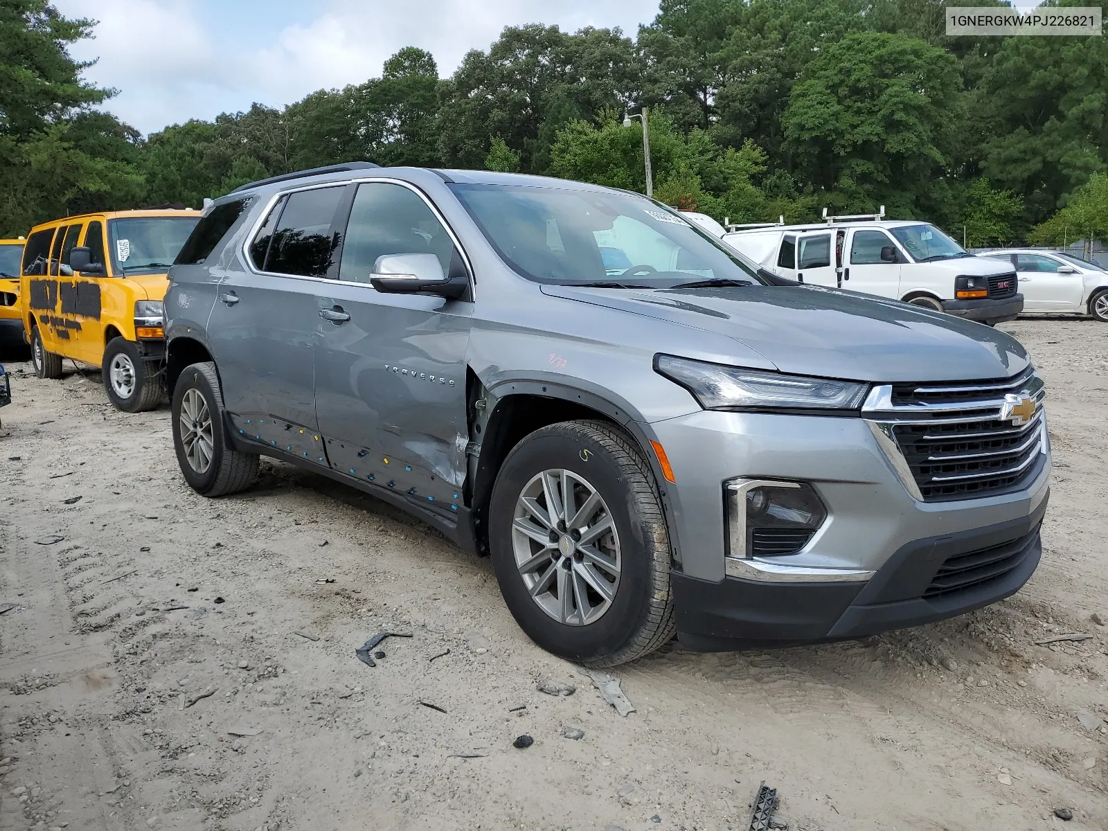 2023 Chevrolet Traverse Lt VIN: 1GNERGKW4PJ226821 Lot: 66087754