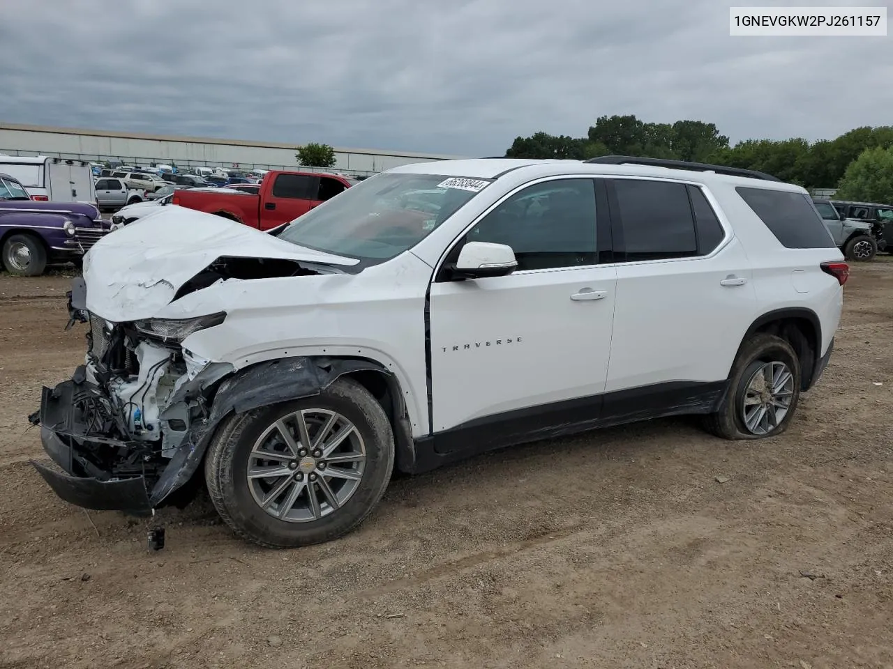 2023 Chevrolet Traverse Lt VIN: 1GNEVGKW2PJ261157 Lot: 66283844