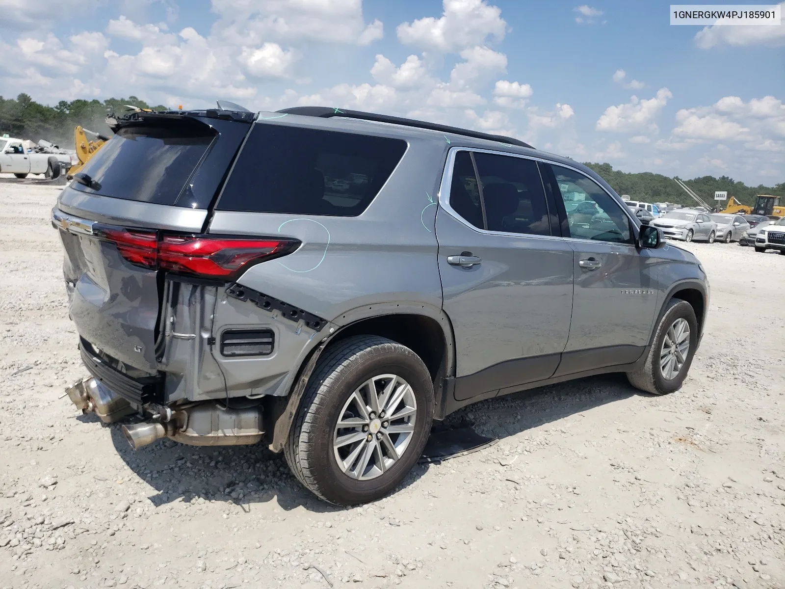 2023 Chevrolet Traverse Lt VIN: 1GNERGKW4PJ185901 Lot: 66557554