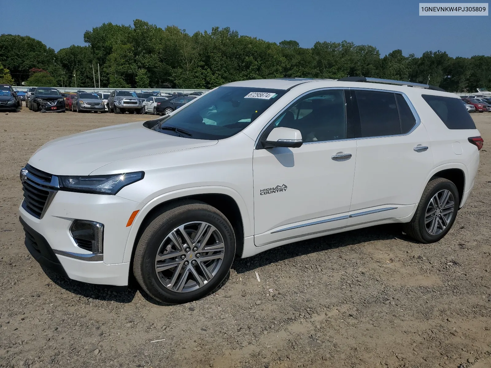 2023 Chevrolet Traverse High Country VIN: 1GNEVNKW4PJ305809 Lot: 67295674