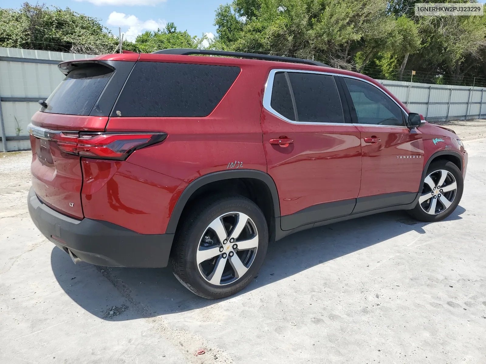 2023 Chevrolet Traverse Lt VIN: 1GNERHKW2PJ323229 Lot: 67411144