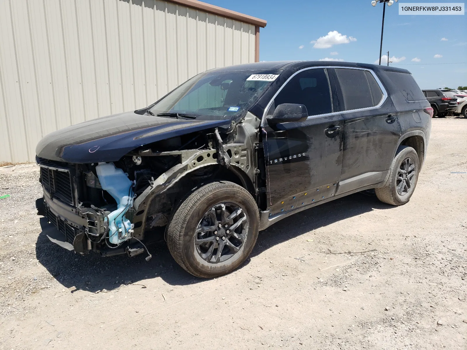 2023 Chevrolet Traverse Ls VIN: 1GNERFKW8PJ331453 Lot: 67918934