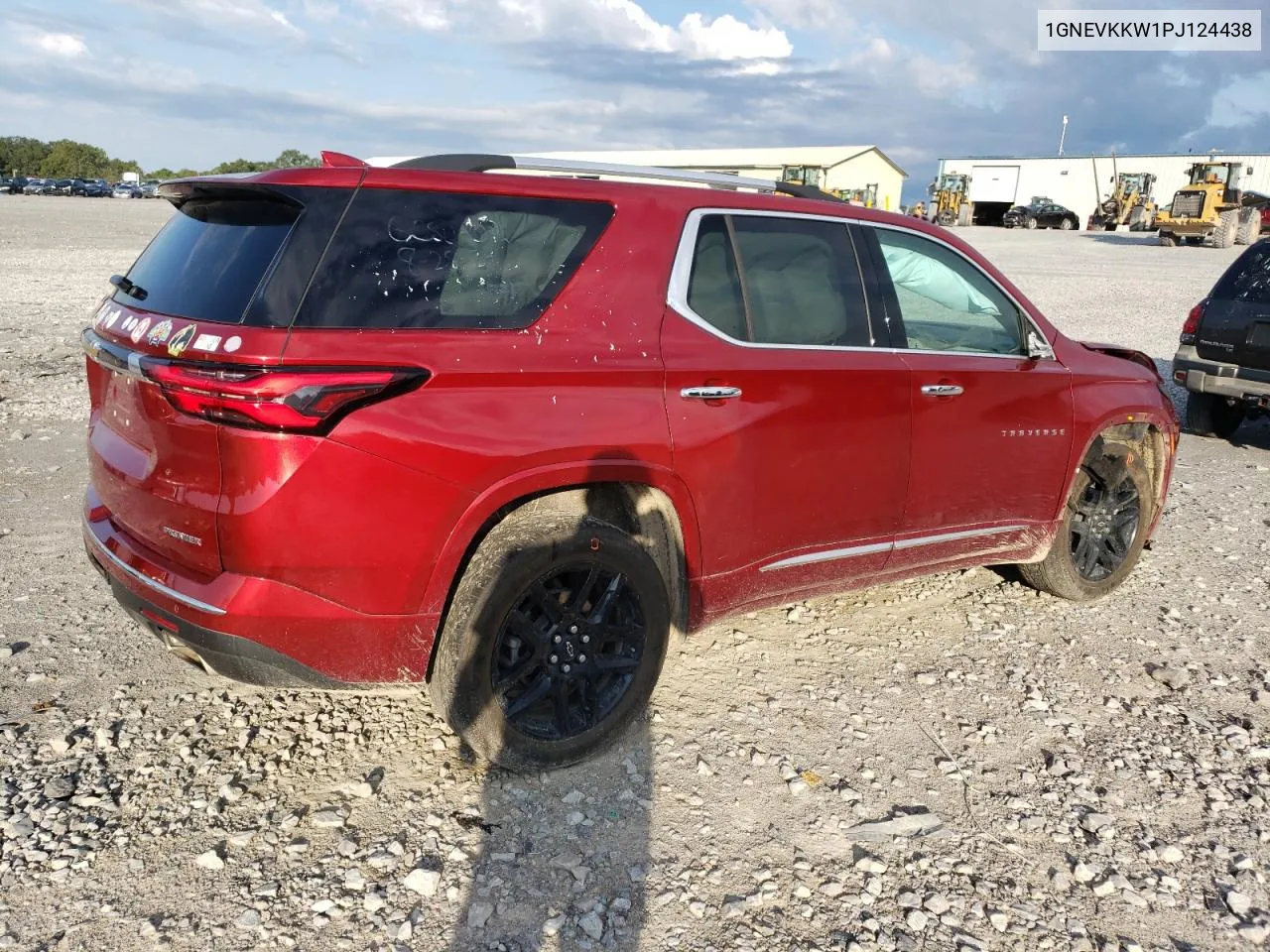 2023 Chevrolet Traverse Premier VIN: 1GNEVKKW1PJ124438 Lot: 69772074