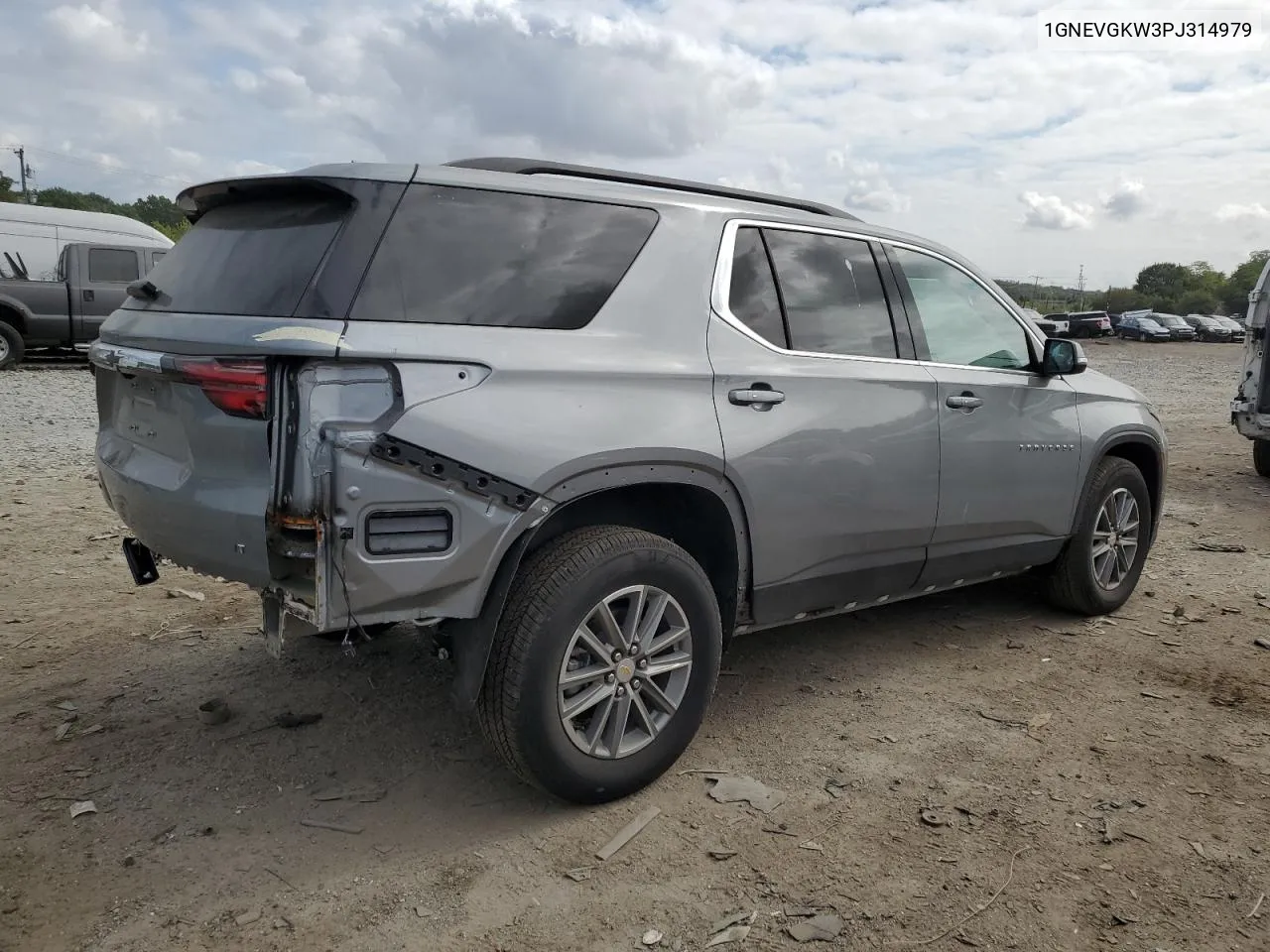 1GNEVGKW3PJ314979 2023 Chevrolet Traverse Lt