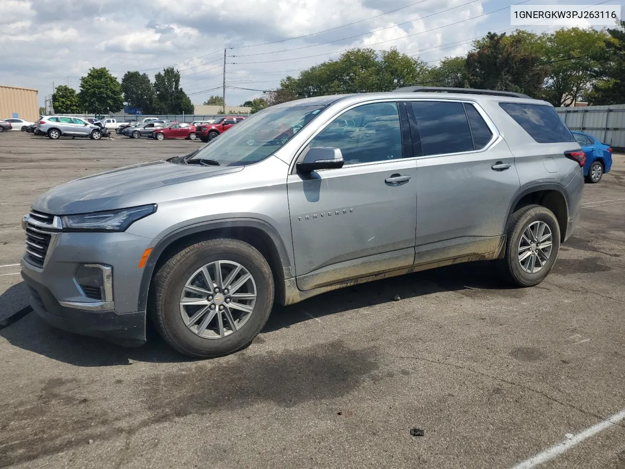 2023 Chevrolet Traverse Lt VIN: 1GNERGKW3PJ263116 Lot: 70305214