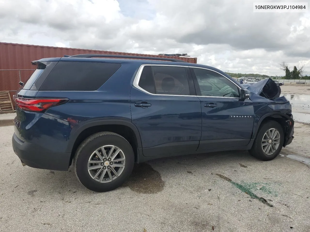 2023 Chevrolet Traverse Lt VIN: 1GNERGKW3PJ104984 Lot: 70481984