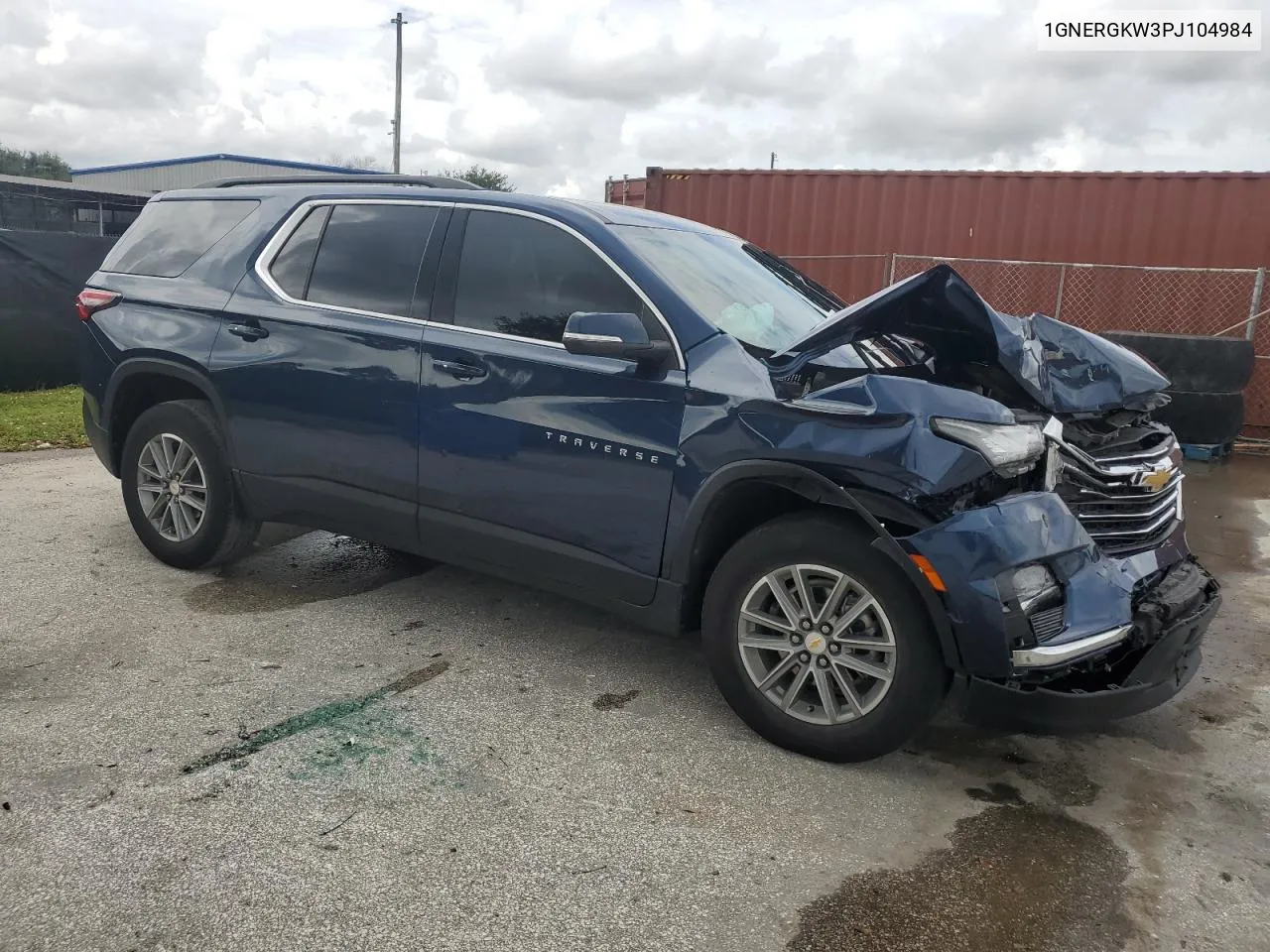 2023 Chevrolet Traverse Lt VIN: 1GNERGKW3PJ104984 Lot: 70481984