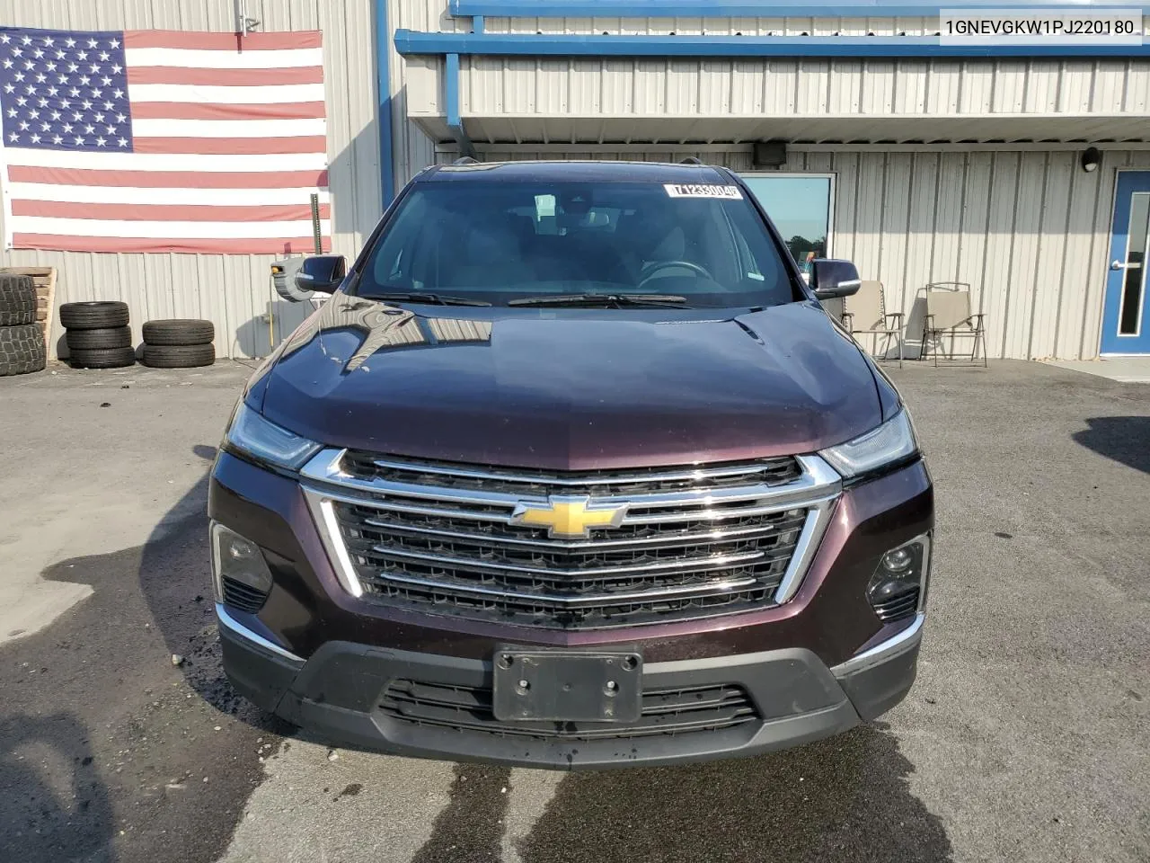 2023 Chevrolet Traverse Lt VIN: 1GNEVGKW1PJ220180 Lot: 71233004