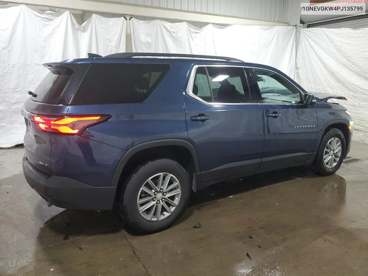 1GNEVGKW4PJ135799 2023 Chevrolet Traverse Lt