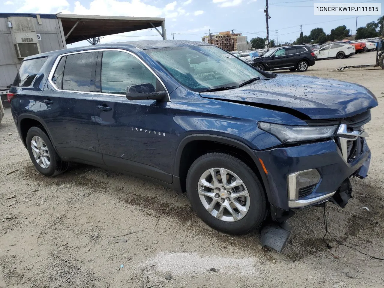 2023 Chevrolet Traverse Ls VIN: 1GNERFKW1PJ111815 Lot: 71589034