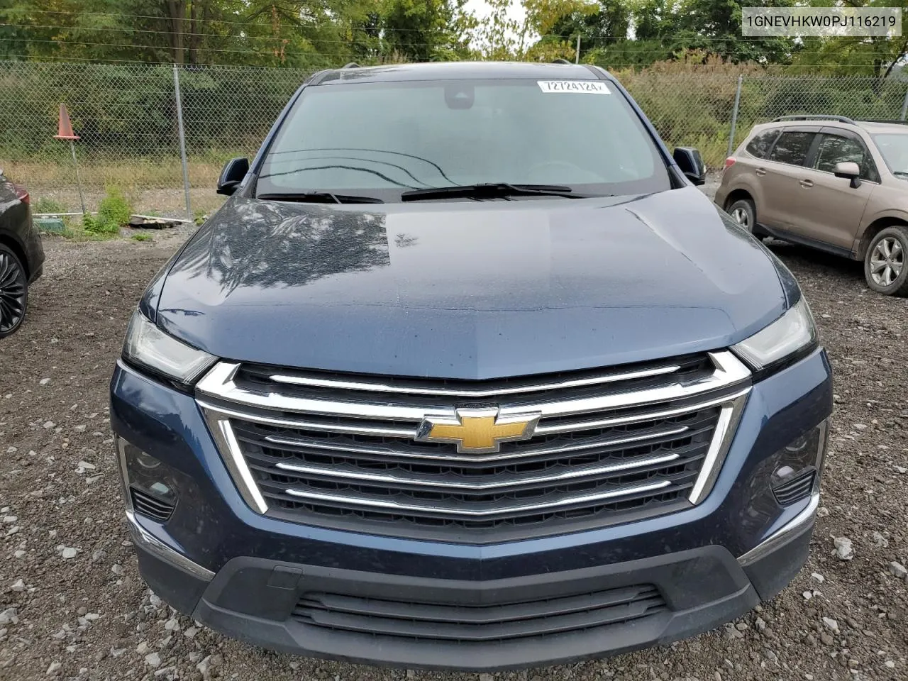 2023 Chevrolet Traverse Lt VIN: 1GNEVHKW0PJ116219 Lot: 72724124