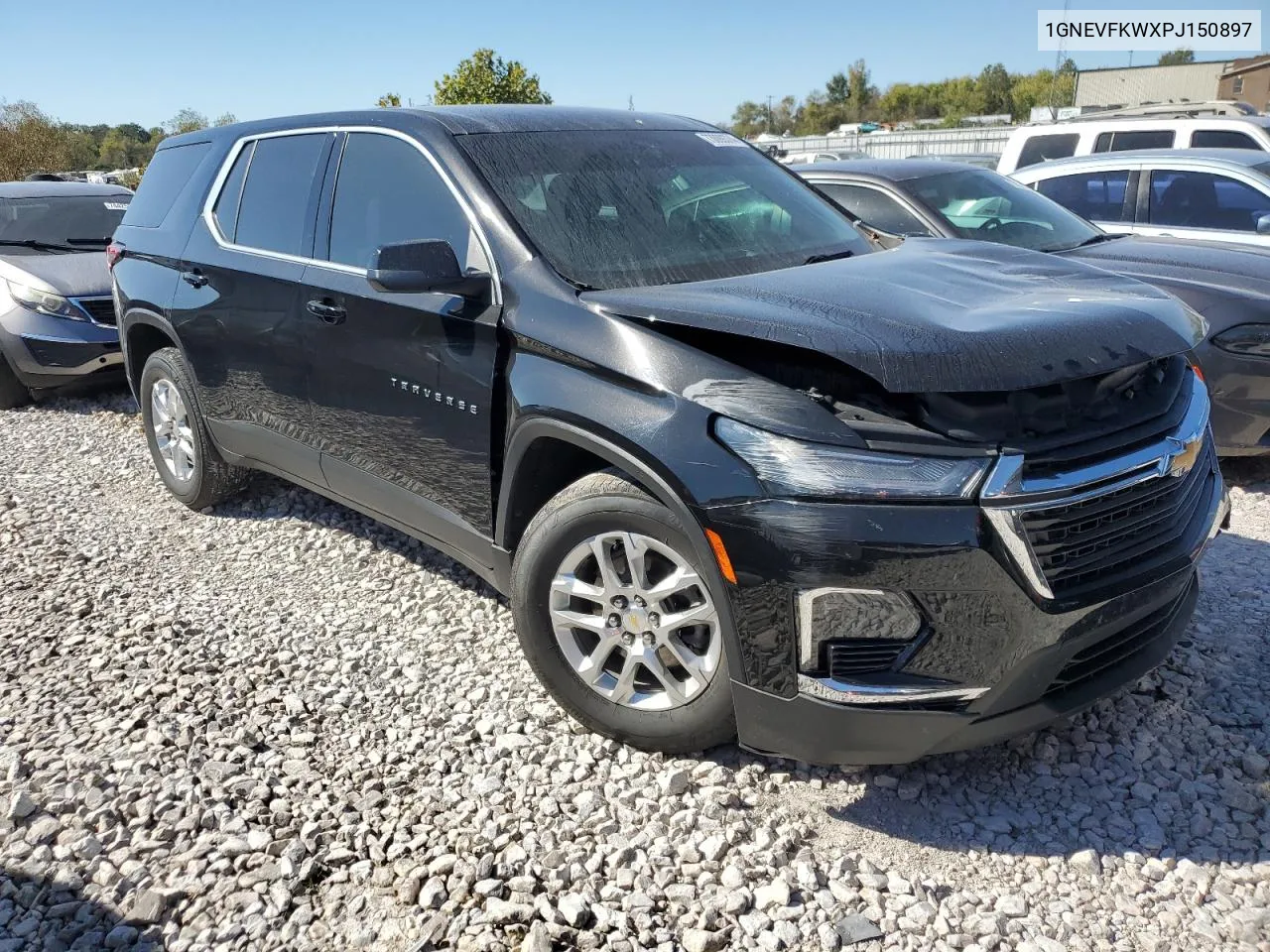 2023 Chevrolet Traverse Ls VIN: 1GNEVFKWXPJ150897 Lot: 73099374