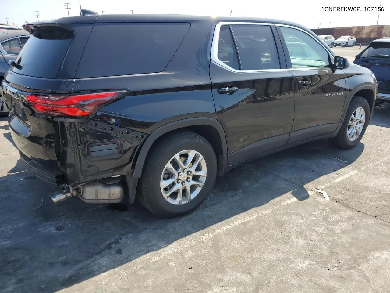 2023 Chevrolet Traverse Ls VIN: 1GNERFKW0PJ107156 Lot: 74621544