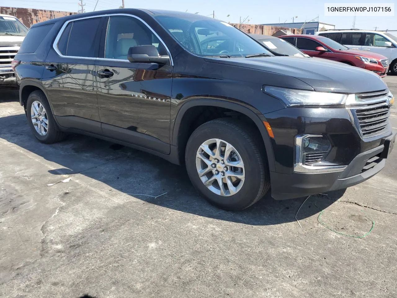 2023 Chevrolet Traverse Ls VIN: 1GNERFKW0PJ107156 Lot: 74621544