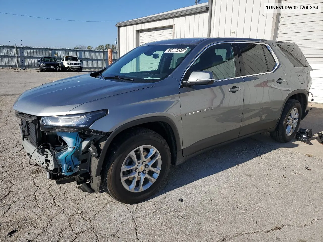 2023 Chevrolet Traverse Ls VIN: 1GNEVLKW0PJ200334 Lot: 76486454