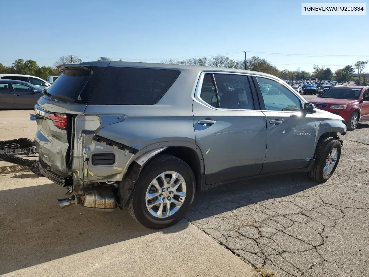 2023 Chevrolet Traverse Ls VIN: 1GNEVLKW0PJ200334 Lot: 76486454