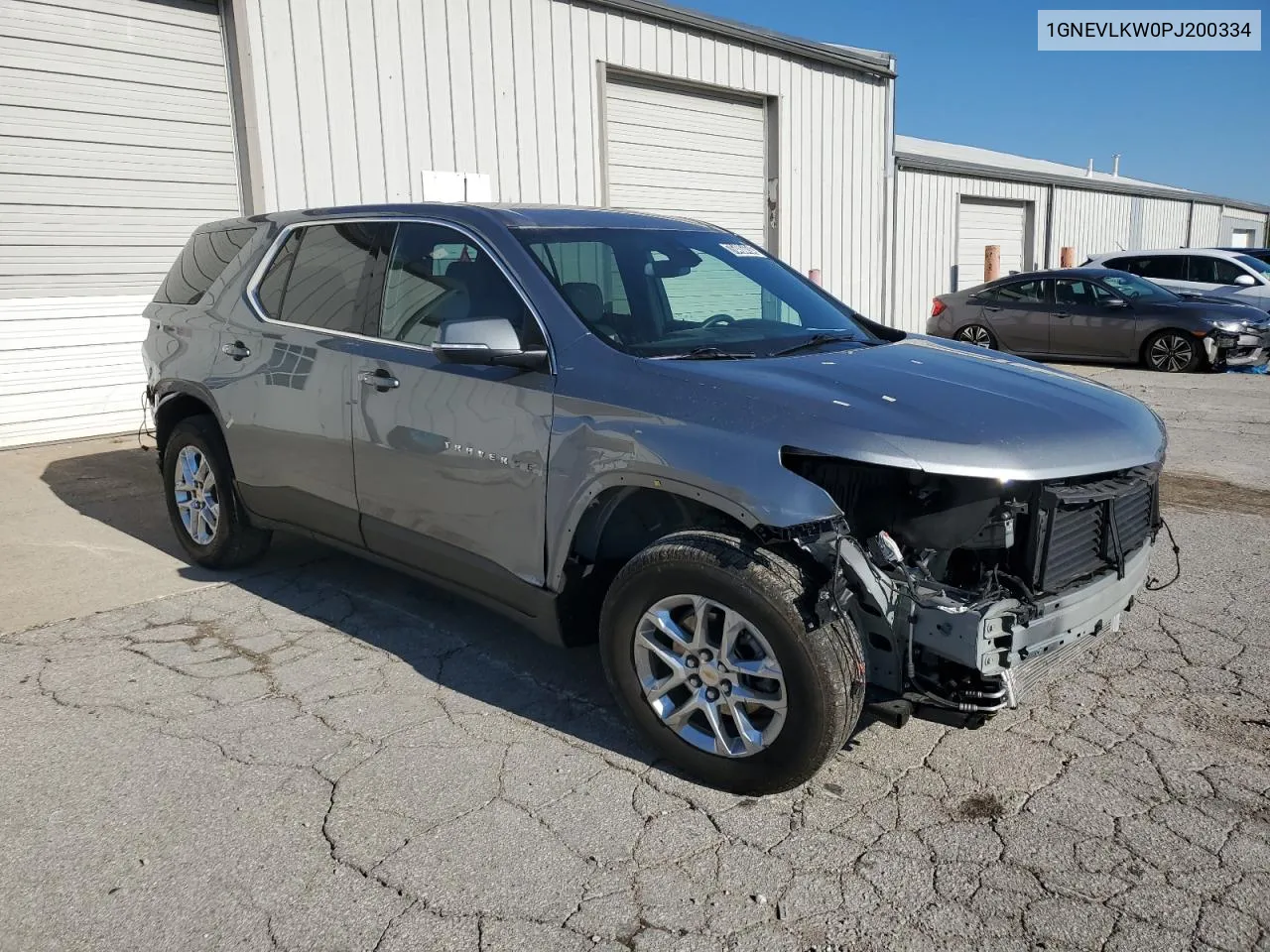 2023 Chevrolet Traverse Ls VIN: 1GNEVLKW0PJ200334 Lot: 76486454