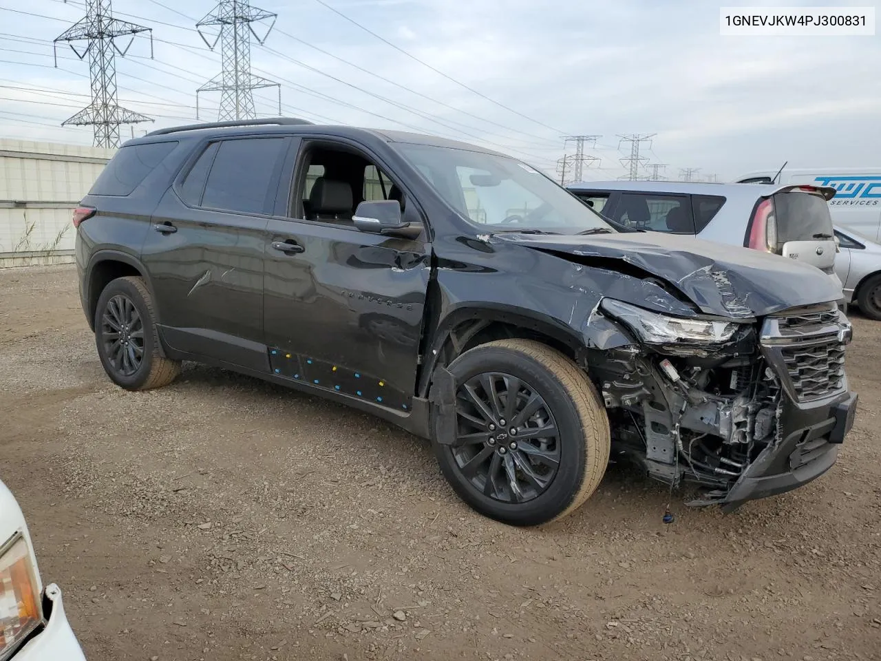 2023 Chevrolet Traverse Rs VIN: 1GNEVJKW4PJ300831 Lot: 76826434